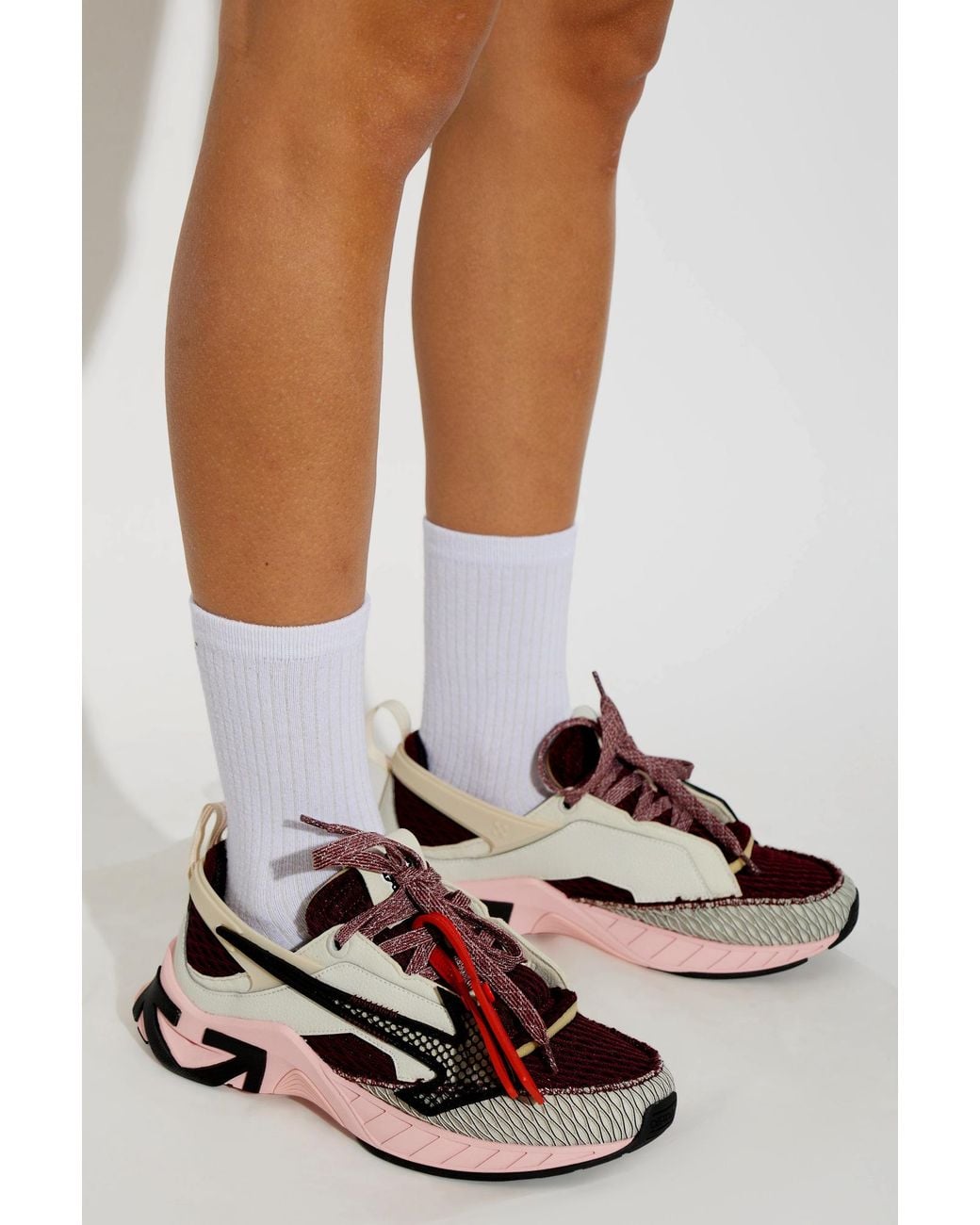 Off-White c/o Virgil Abloh Multicolor 'Space Memo' Sneakers