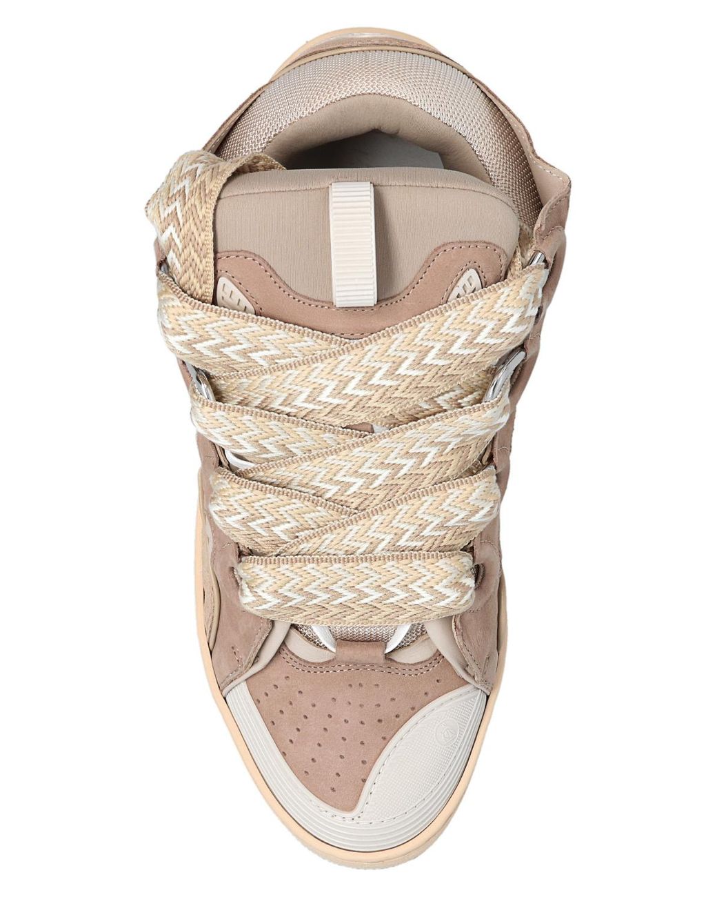 Lanvin 'curb' Sneakers in Natural for Men | Lyst