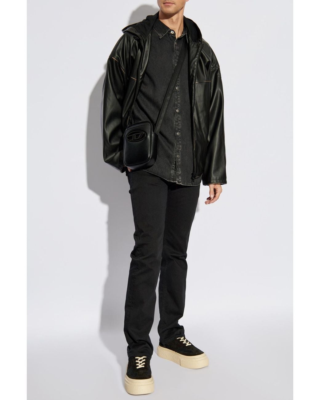 DIESEL Black Jeans '1985 Larkee' L.32 for men