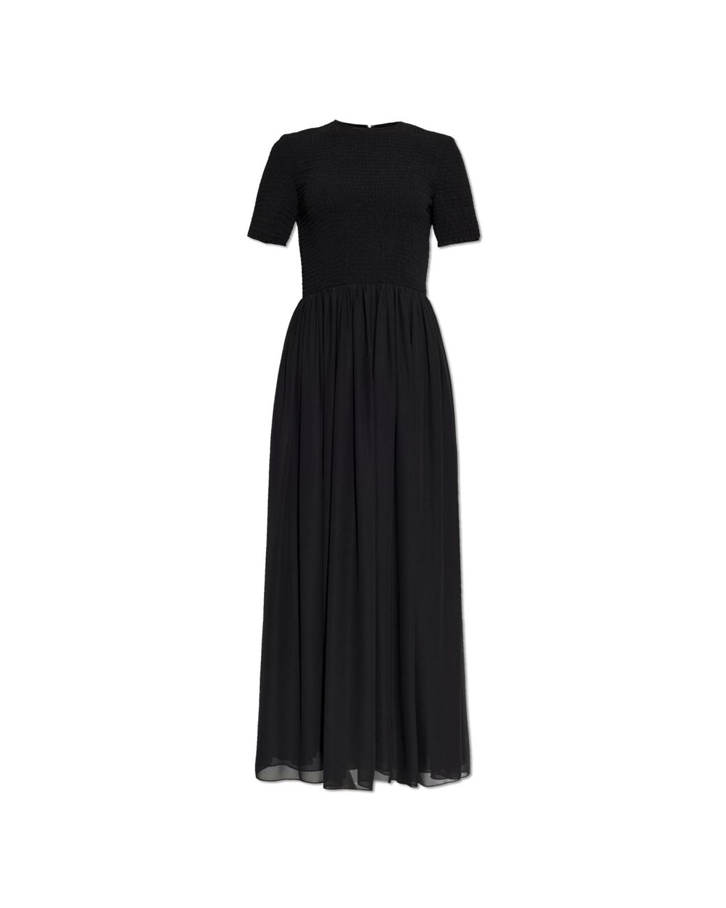 Emporio Armani Black Short-Sleeve Dress
