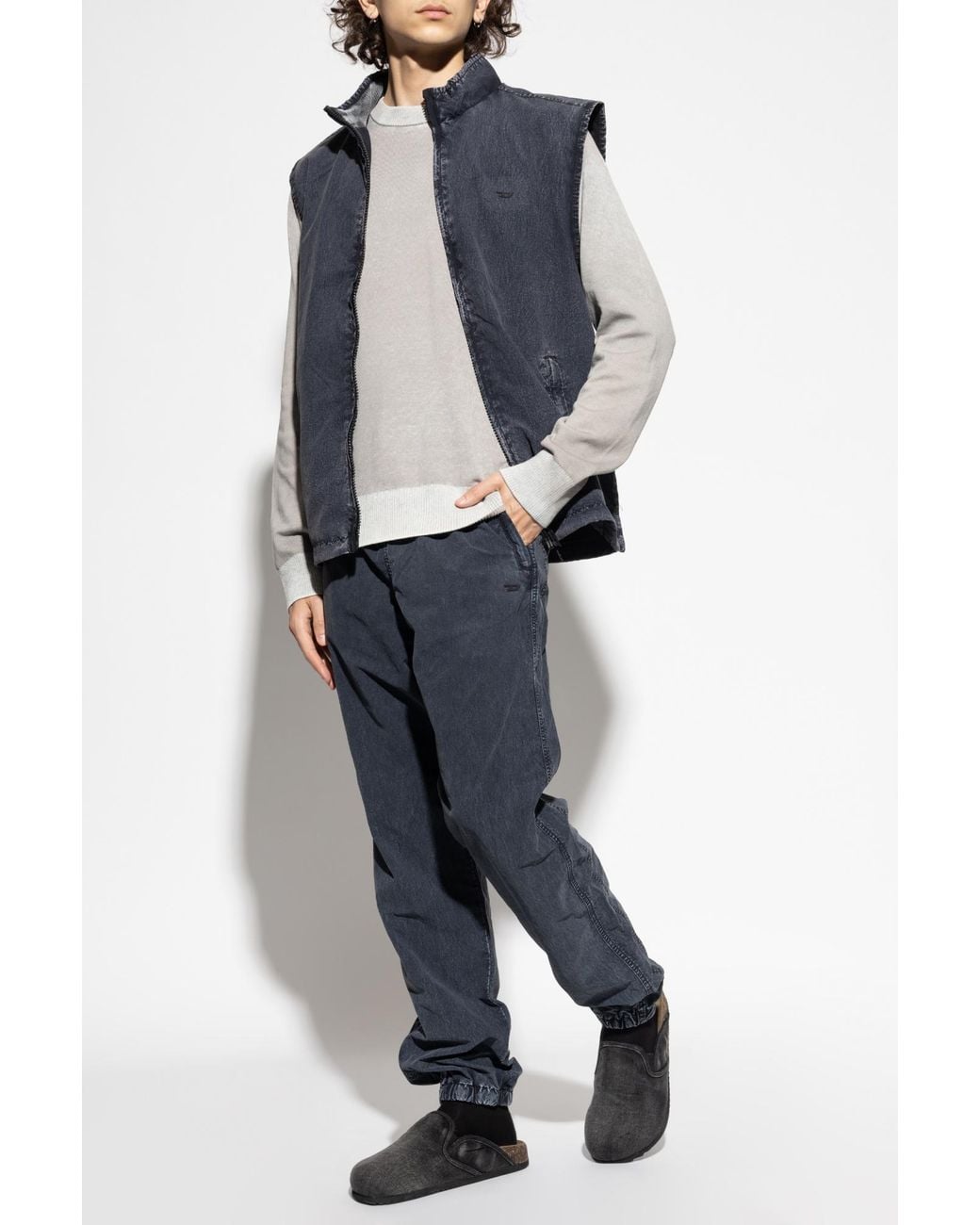 DIESEL Blue "P-Wilson" Trousers for men
