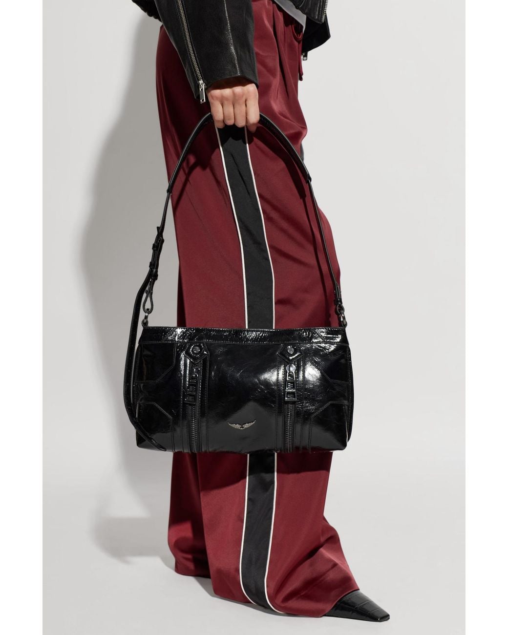 Zadig & Voltaire Black Shoulder Bag 'Sunny Moody Vintage'