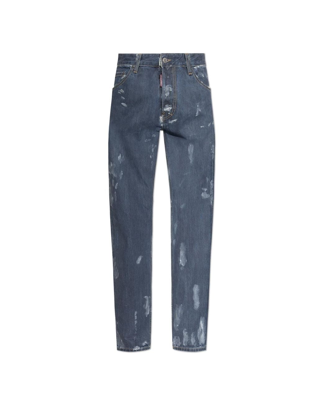 DSquared² Blue 'Teddy' Jeans With 'Vintage' Effect for men