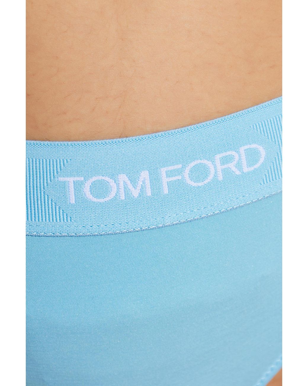 Tom Ford Blue Logo Bra