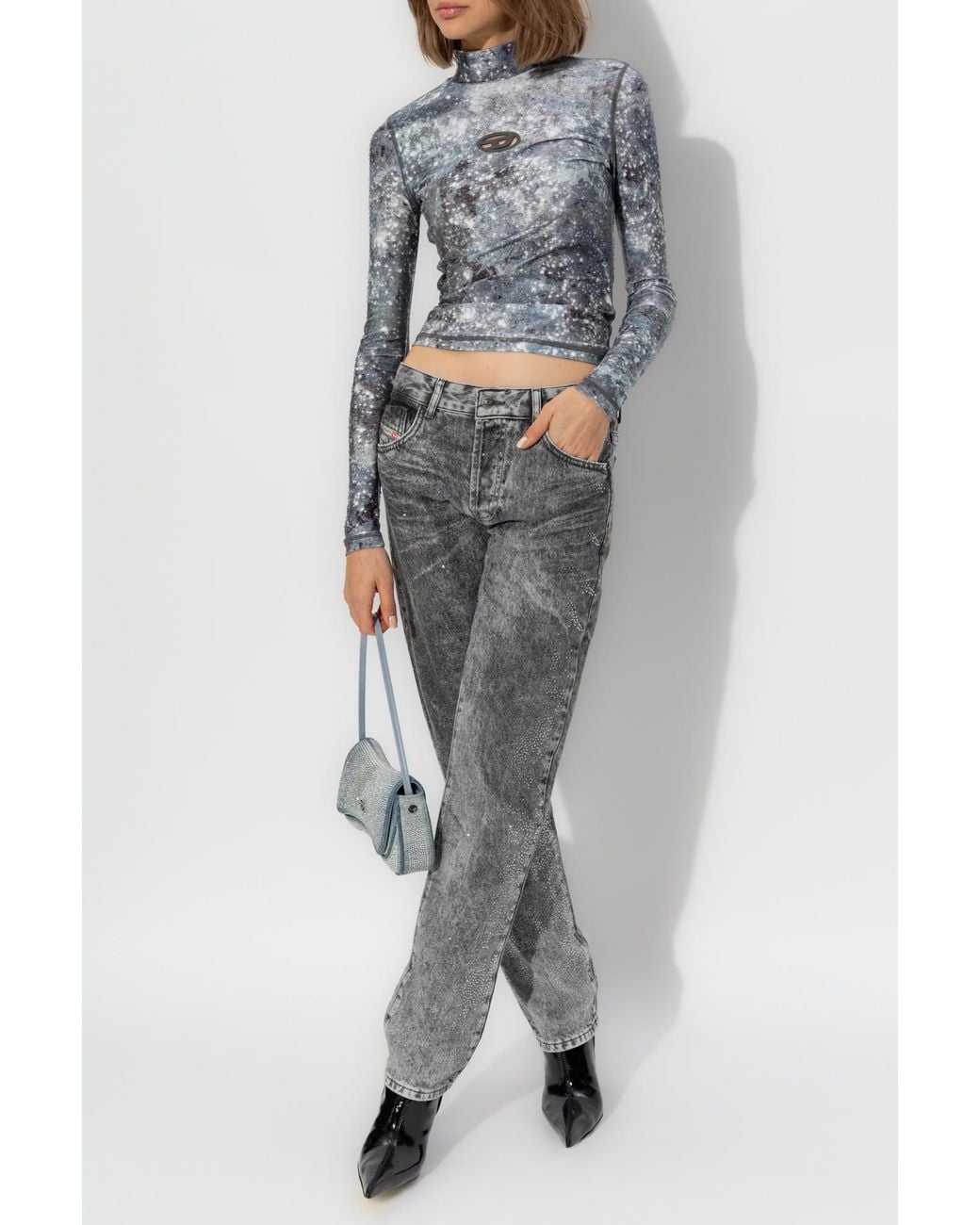 DIESEL Gray Top T-Akara