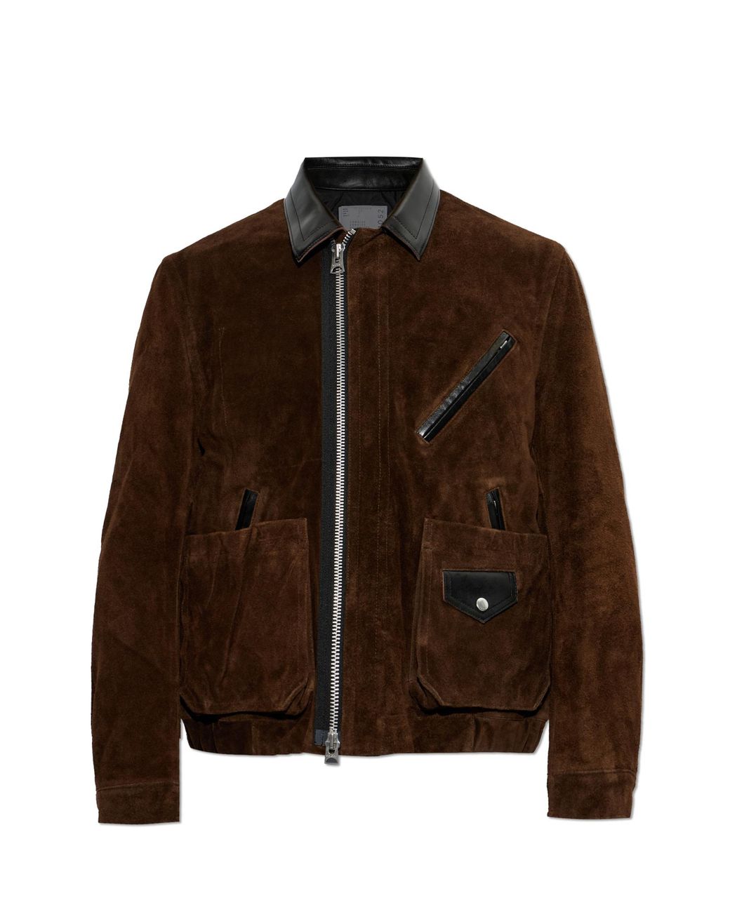 Sacai Brown Suede Jacket for men