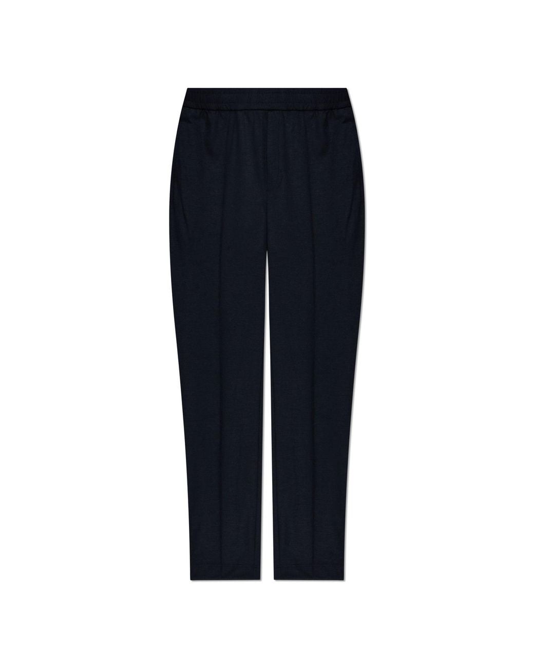 Moncler Blue Straight-Cut Trousers for men