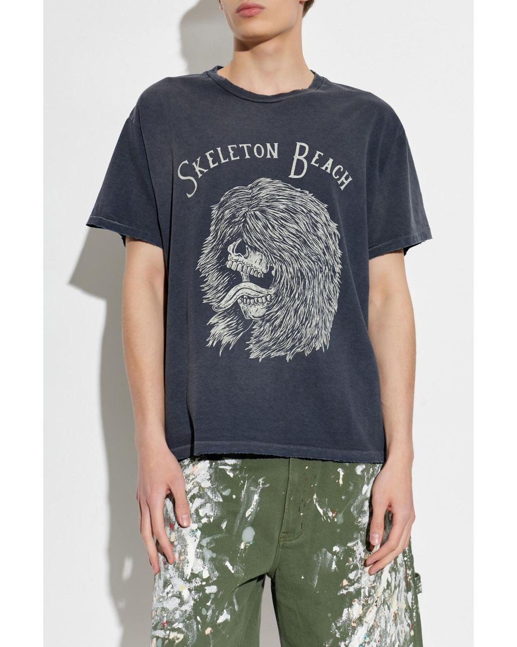 GALLERY DEPT. Blue T-Shirt With Print for men