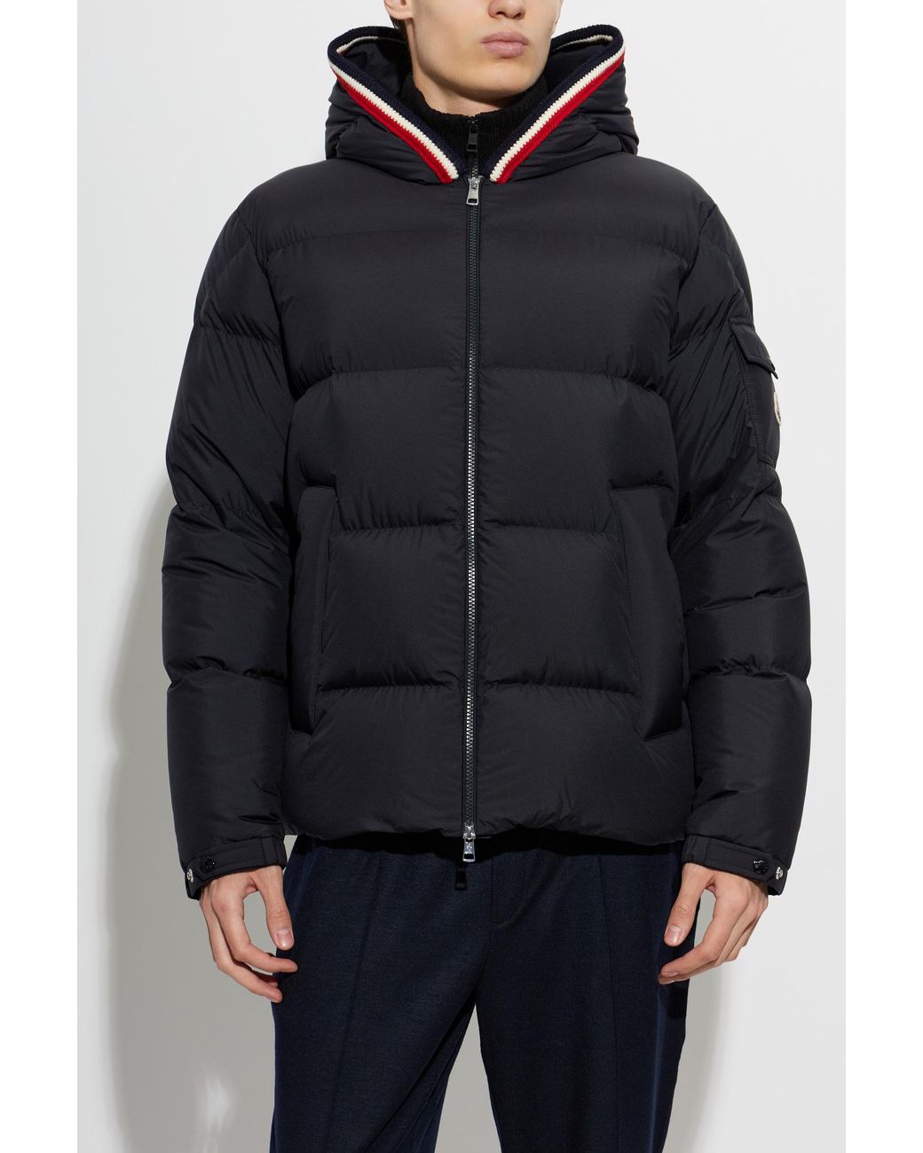 Moncler Blue Lacfroid Down Jacket for men