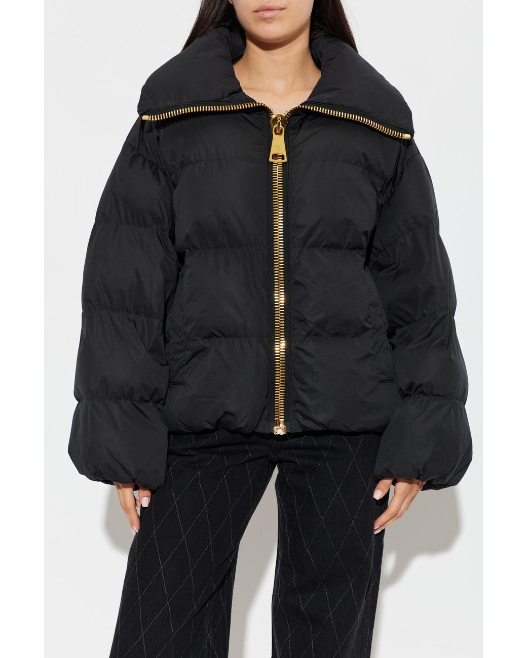 Balmain Black Insulated Jacket