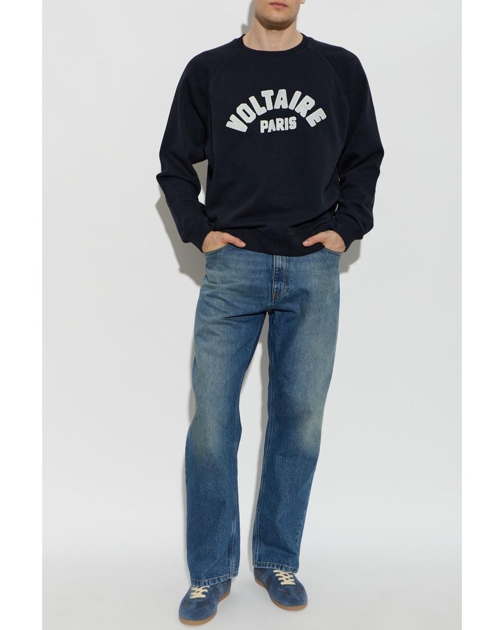 Zadig & Voltaire Blue 'Sunco' Sweatshirt for men
