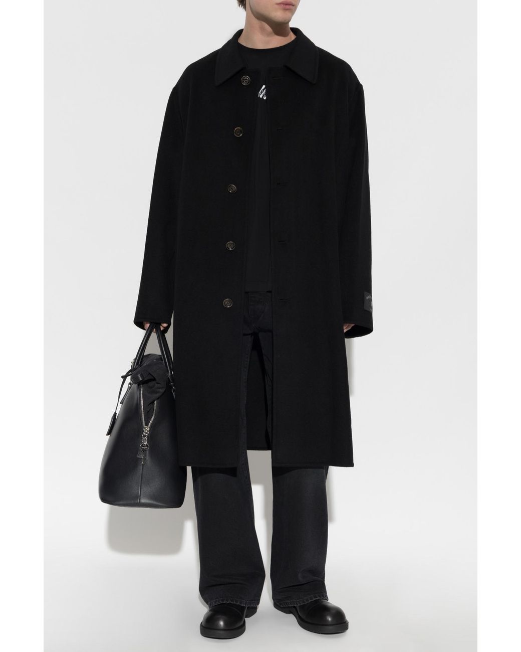 Maison Margiela Black Straight-Leg Jeans for men