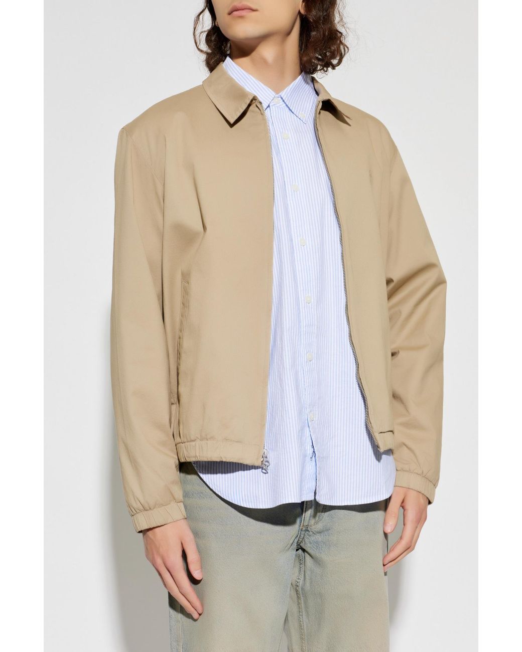 Rag & Bone Natural Cotton Jacket With Collar for men