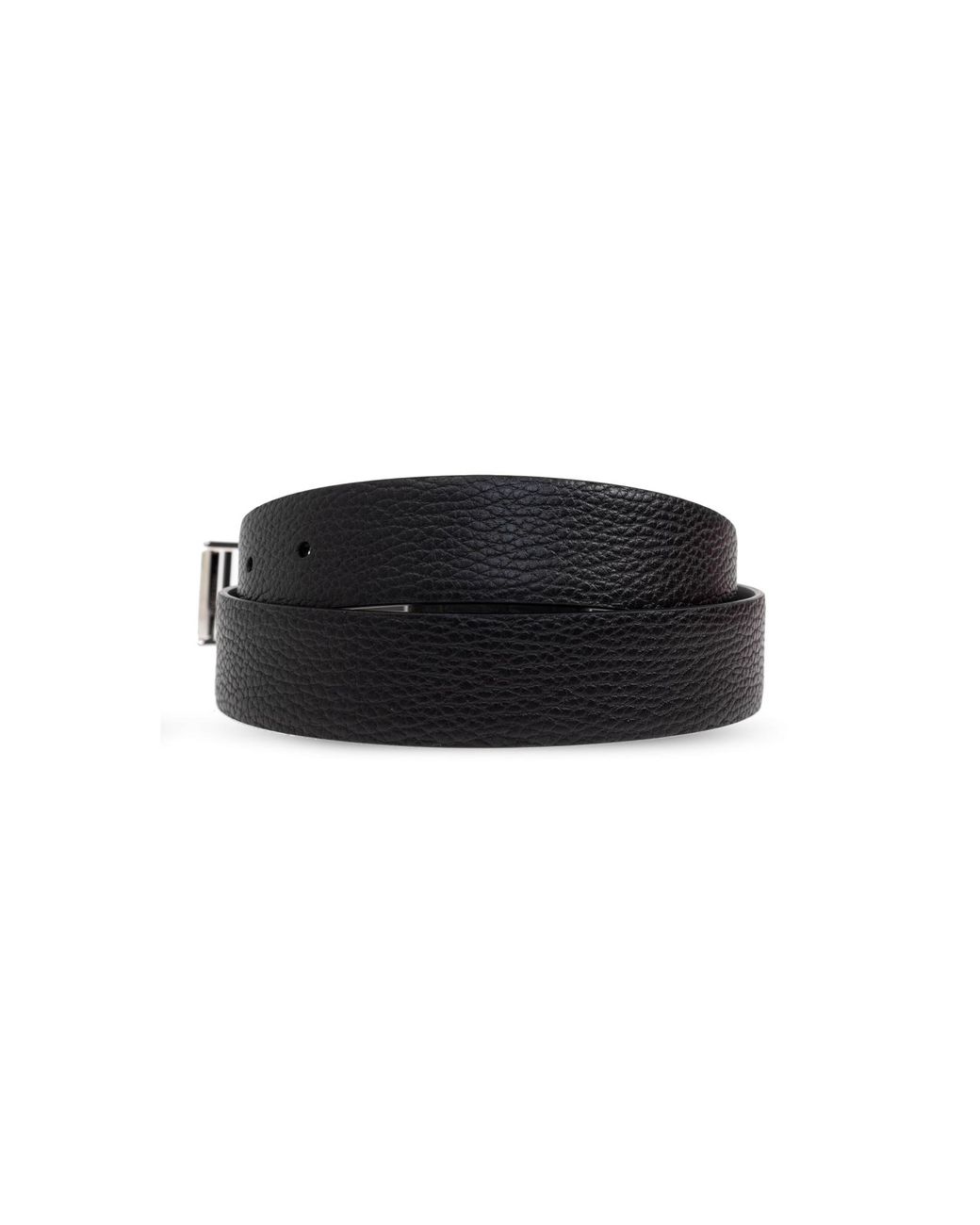 Ferragamo Black Double-Sided Belt for men