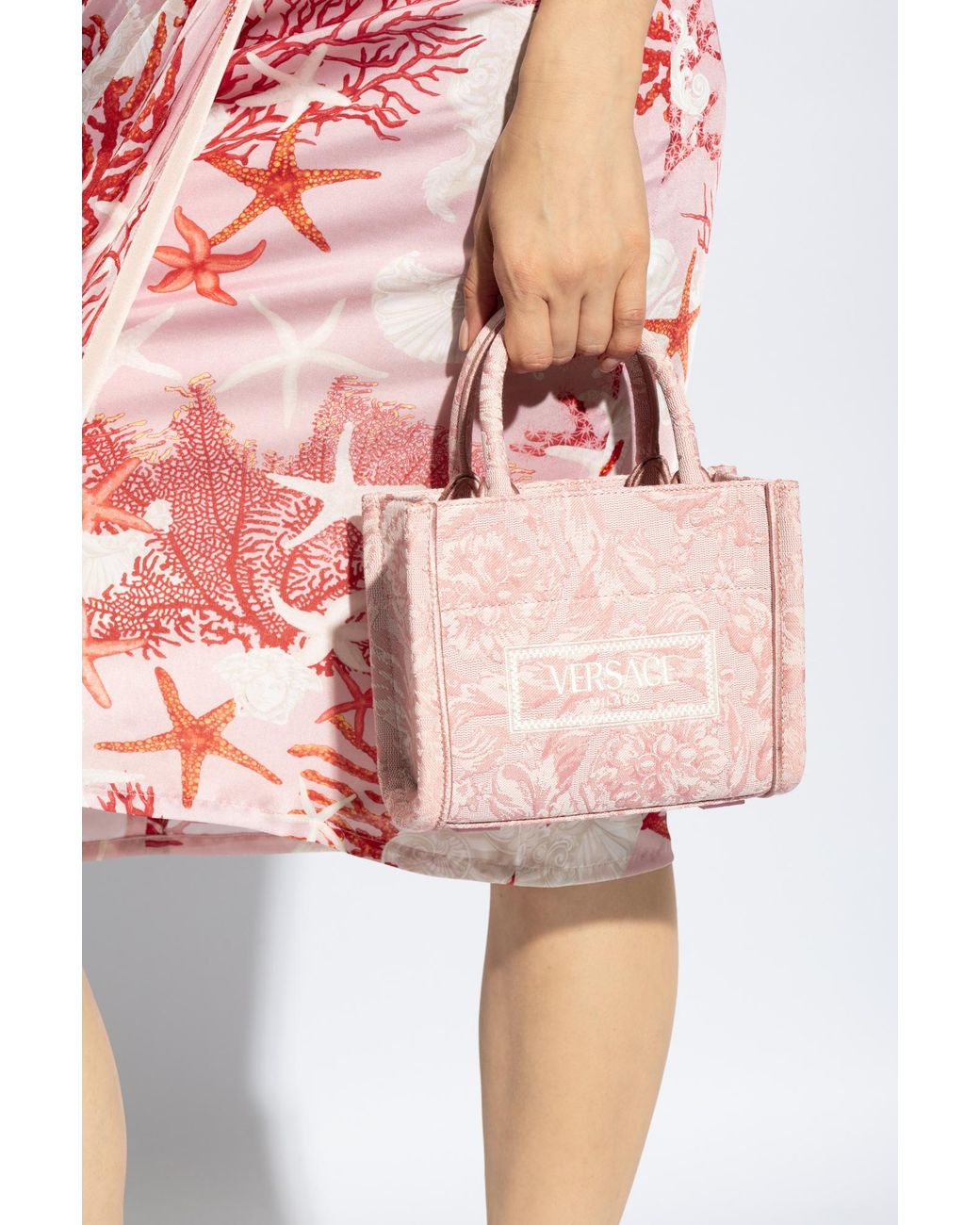 Versace Shopper Bag in Pink Lyst UK