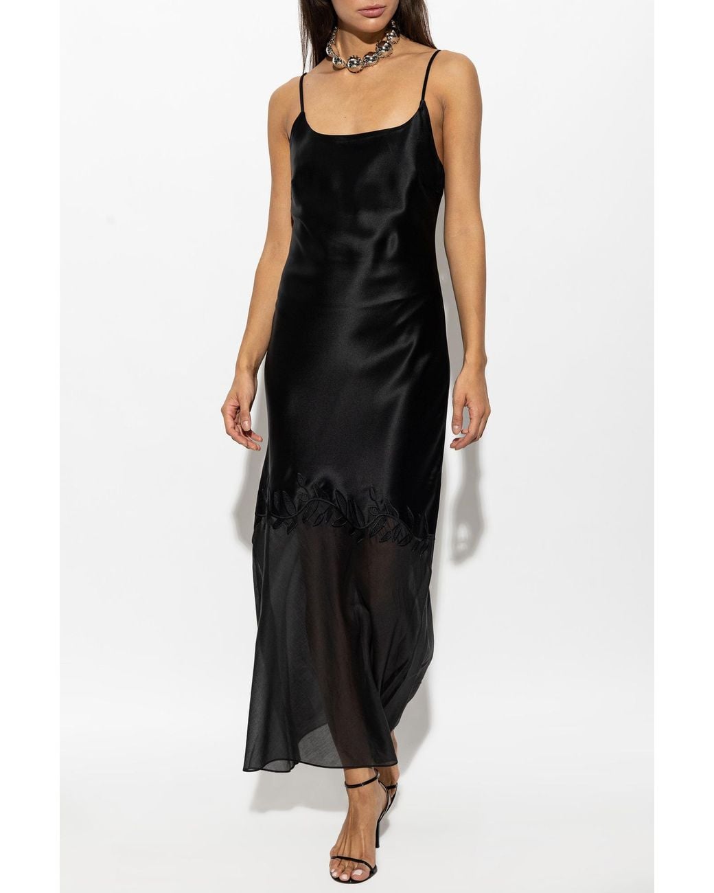 By Malene Birger Black Long Dress 'Camilla'