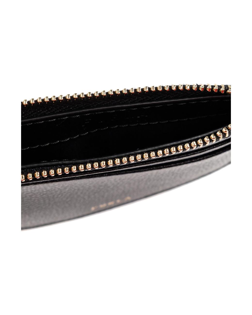 Furla Black Card Case "Laura Small"