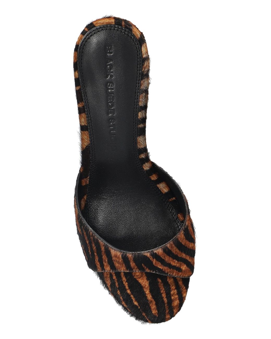 Black Suede Studio Brown Heeled Mules 'Freddy 65'