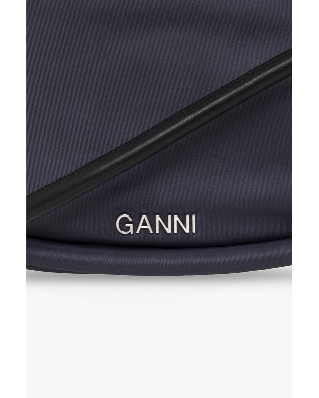 Ganni 'knot Mini' Shoulder Bag in Black | Lyst