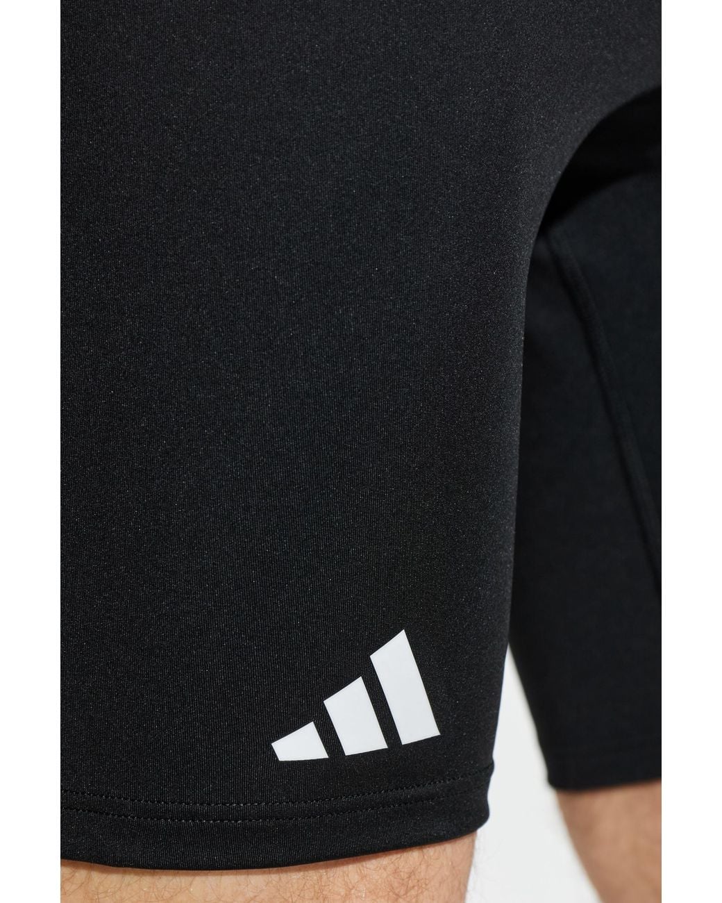 Adidas Originals Black Short Leggings From The Adizero Collection for men