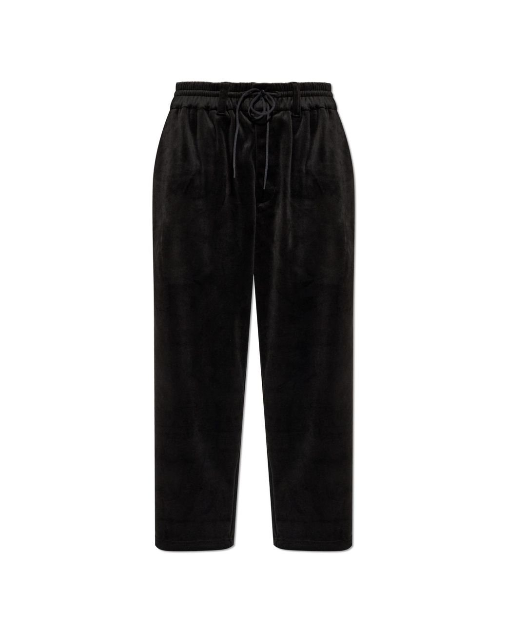 Y-3 Black Wide-Leg Trousers