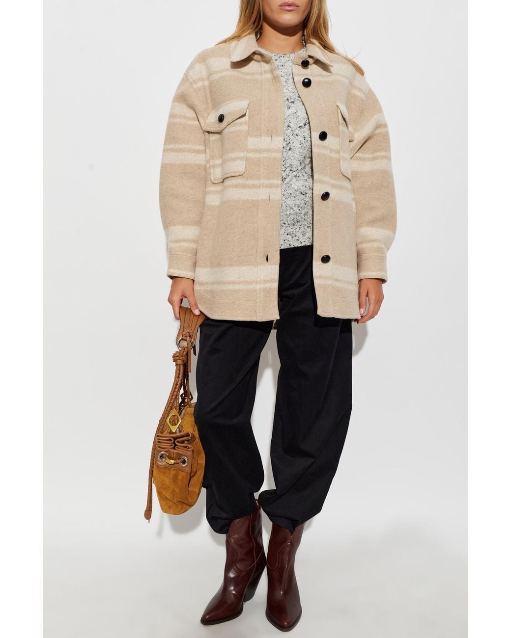 Isabel Marant Natural 'Harveli' Shirt