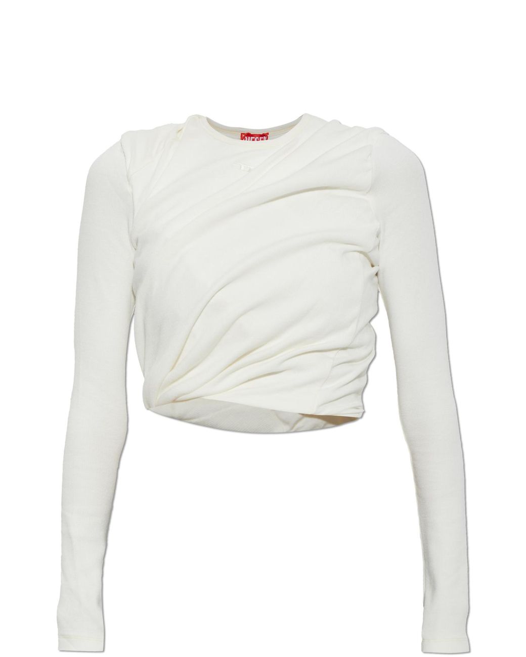 DIESEL White Top 'T-Asay-Pl'