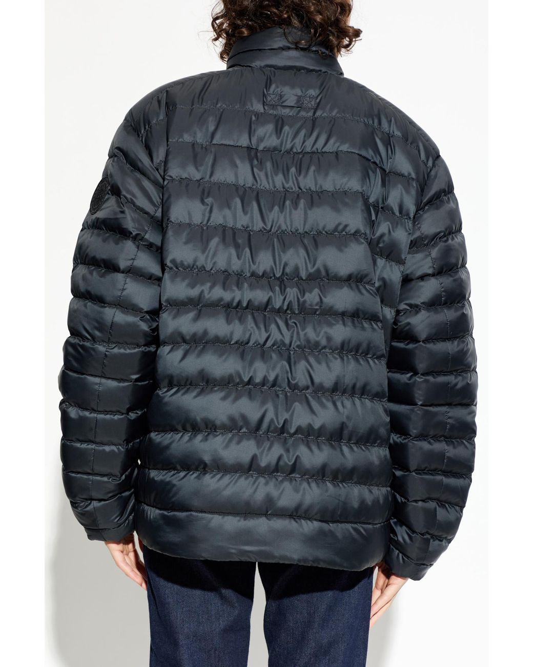 Canada Goose Blue Puffer Jacket 'Stratus' for men