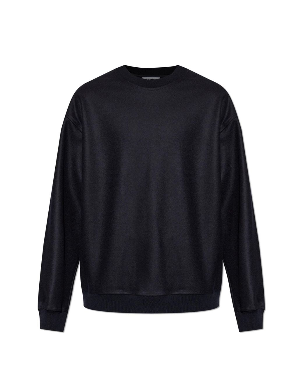 Jil Sander Blue Wool Sweatshirt for men