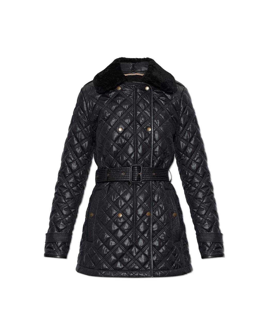 Burberry Black 'Rosedale' Jacket