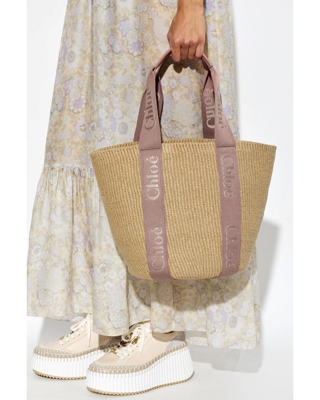 Chloé Natural "Woody Large" Bag