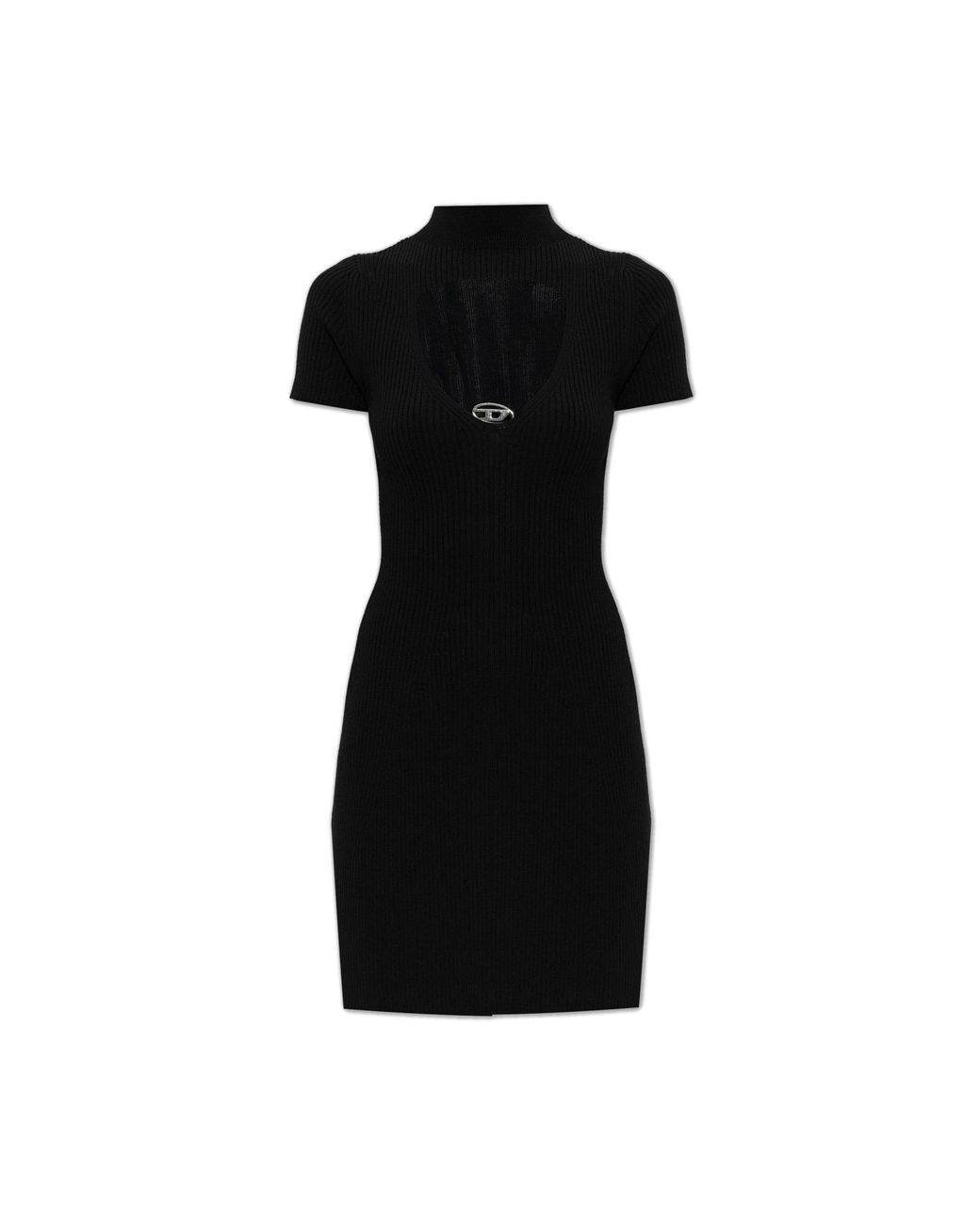 DIESEL Black Wool Dress 'M-Olympe'