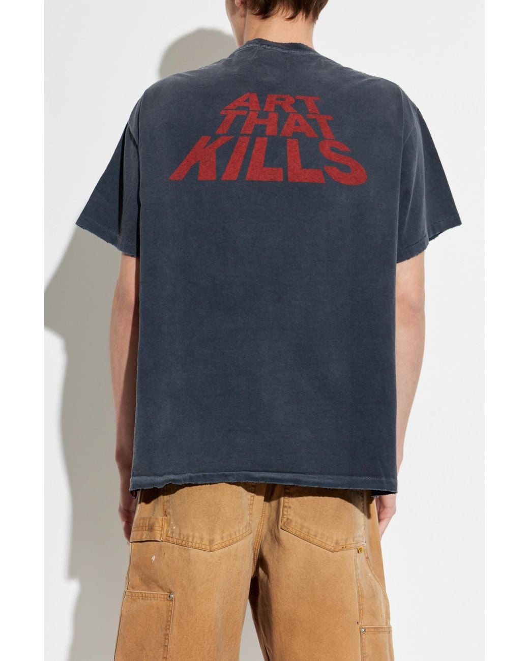 GALLERY DEPT. Blue T-Shirt With Print for men