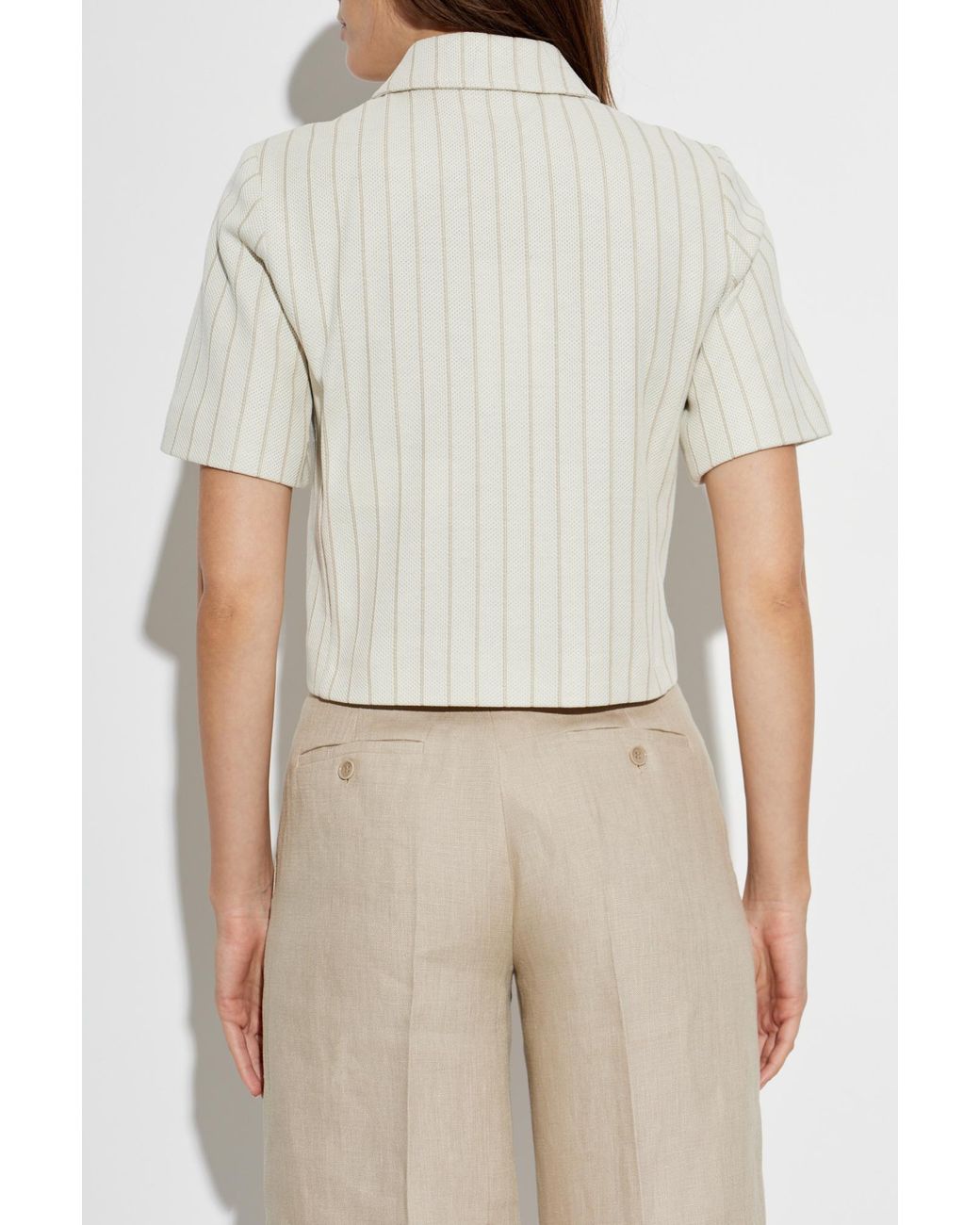 Max Mara White Shirt "Angio"