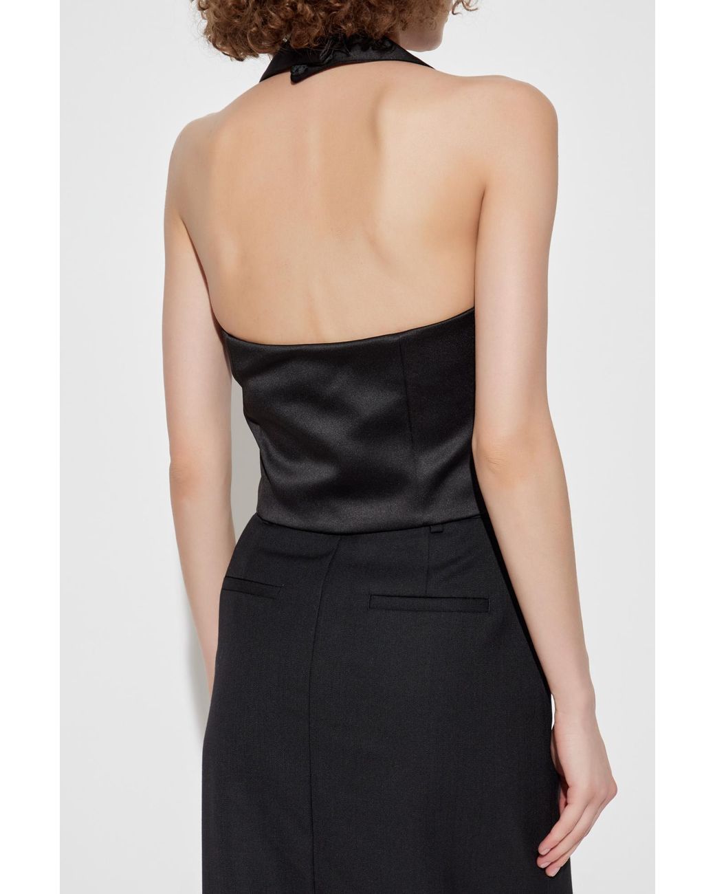 Marc Jacobs Black Neck Top