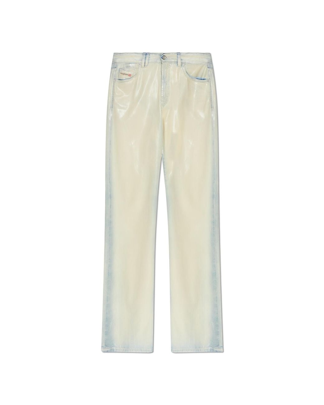 DIESEL White Trousers '1971 D-Sent-Fsi'