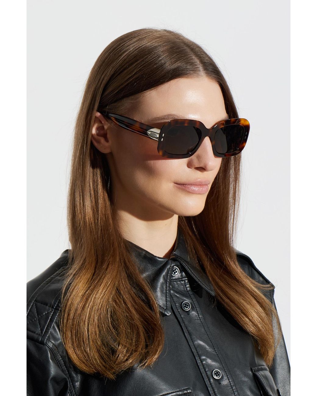 Isabel Marant Brown Sunglasses