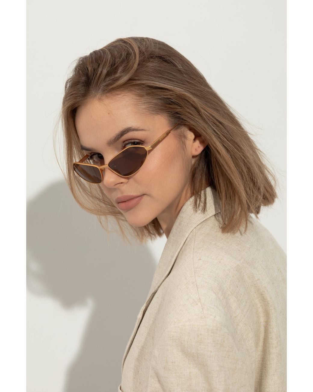Jacquemus Brown Sunglasses