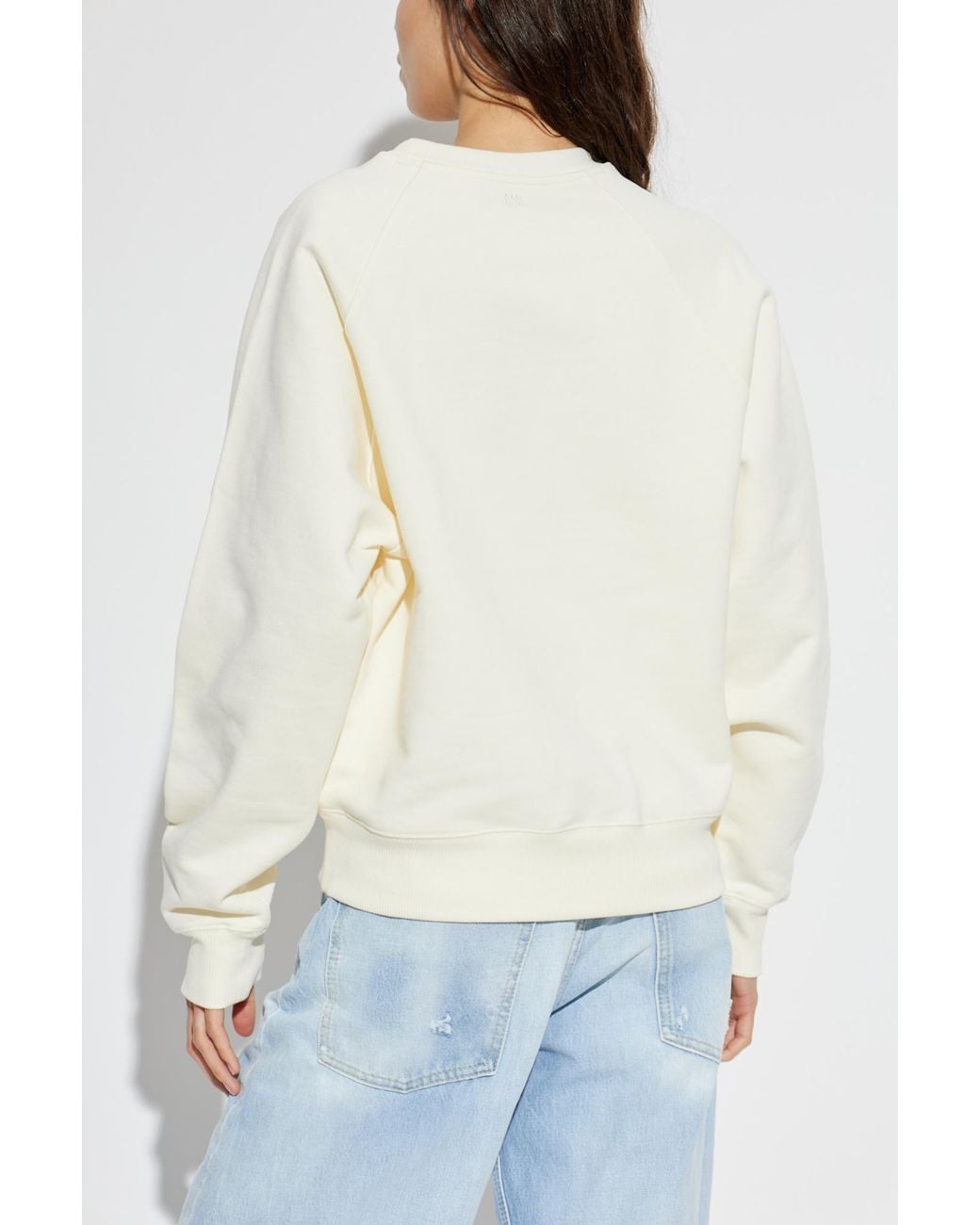 AMI Blue "Oversize" Sweatshirt for men