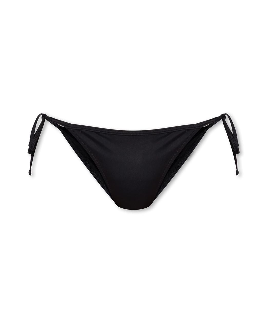 DIESEL Black Printed Bikini Top