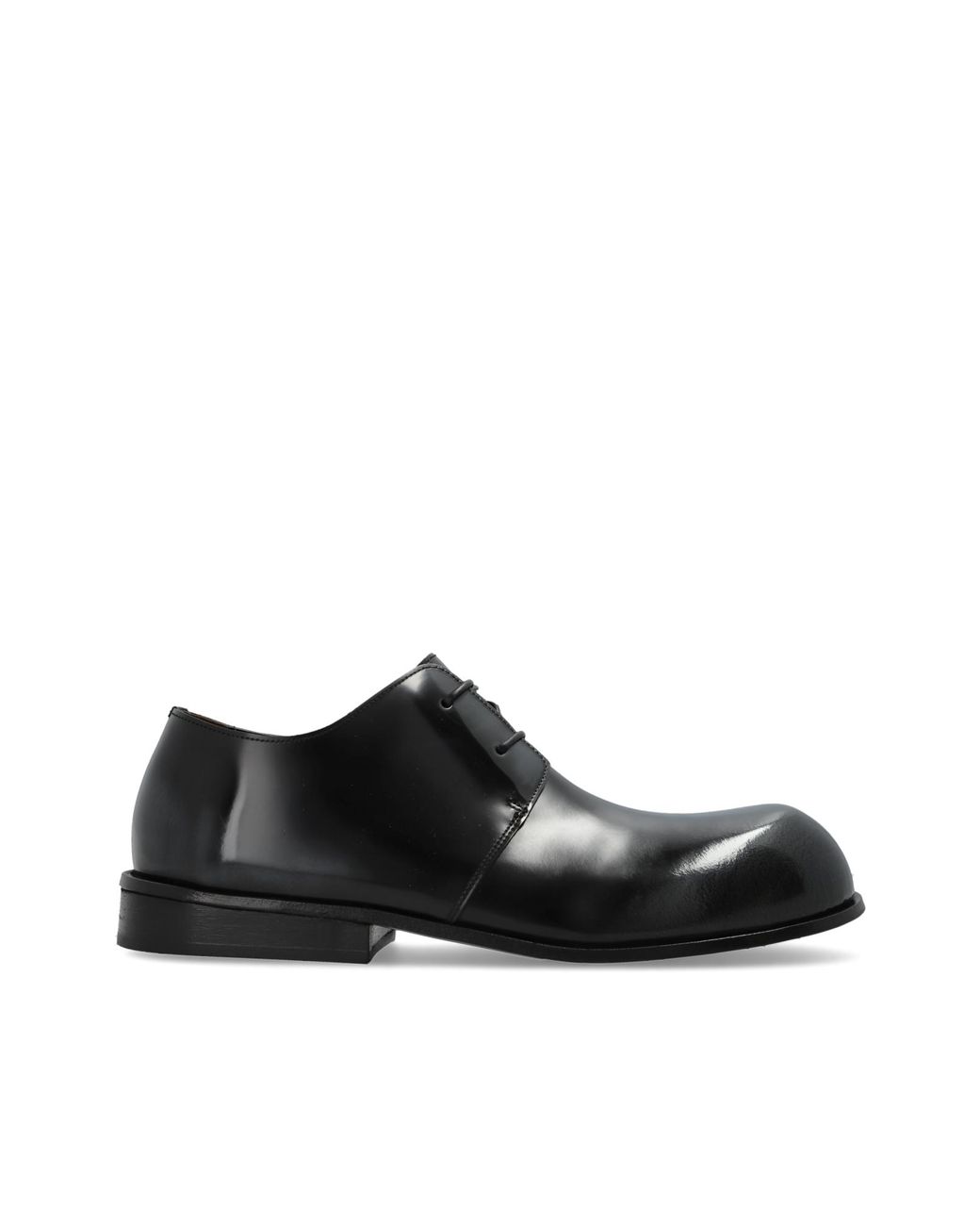 Marsèll Black Leather Shoes 'Muso' for men