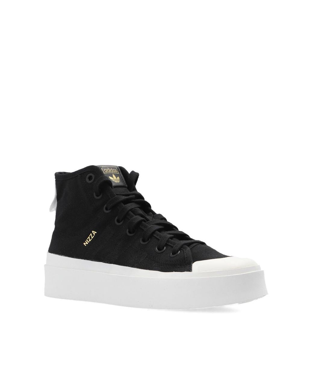adidas Originals 'nizza Bonega Mid W' Sneakers in Black | Lyst adidas Originals 'nizza Bonega Mid W' Sneakers in Black | Lyst