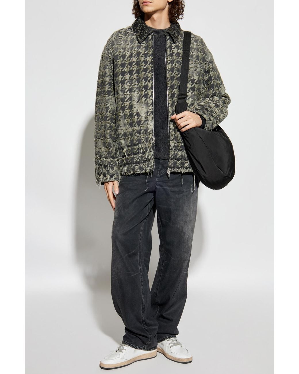 DIESEL Black Jenasy '2001 D-Macro-S5' Wide Leg Type for men