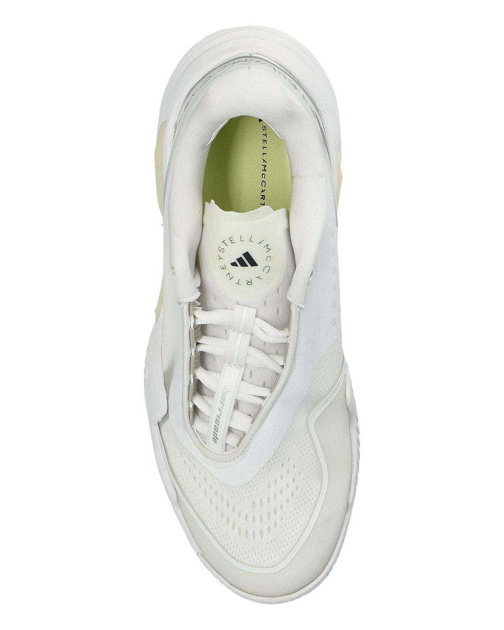 Adidas By Stella McCartney White "Barricade" Sports Shoes
