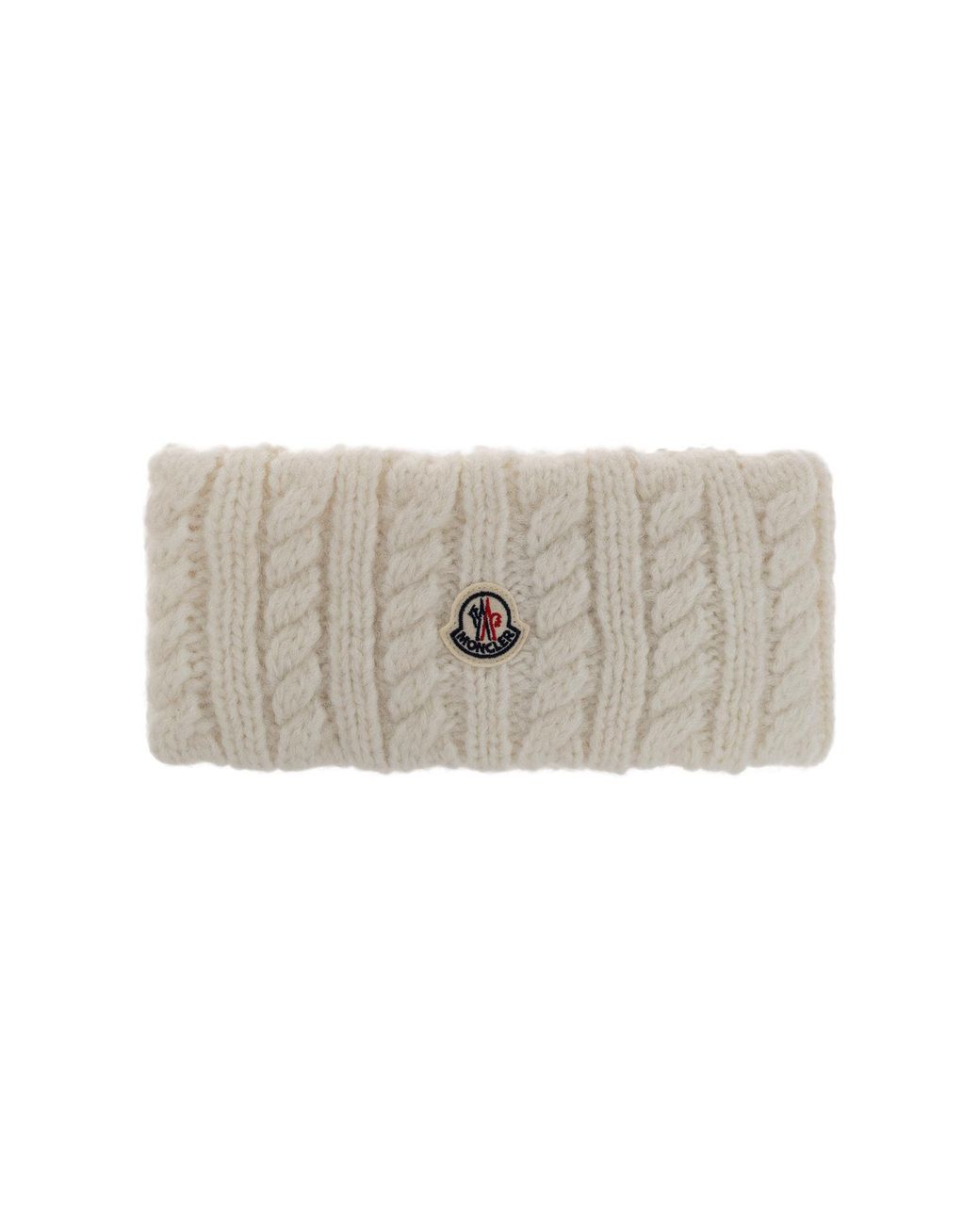 Moncler Natural Headband With Logo