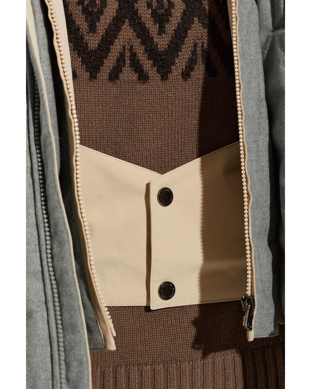 Bogner Gray 'Flann-Ld' Ski Down Jacket for men