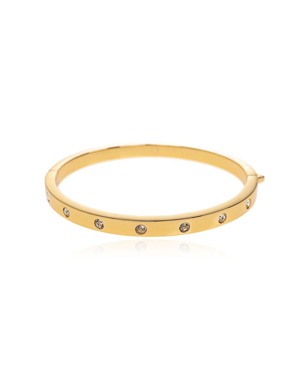 Kate Spade Metallic Crystal-Embellished Bangle Bracelet