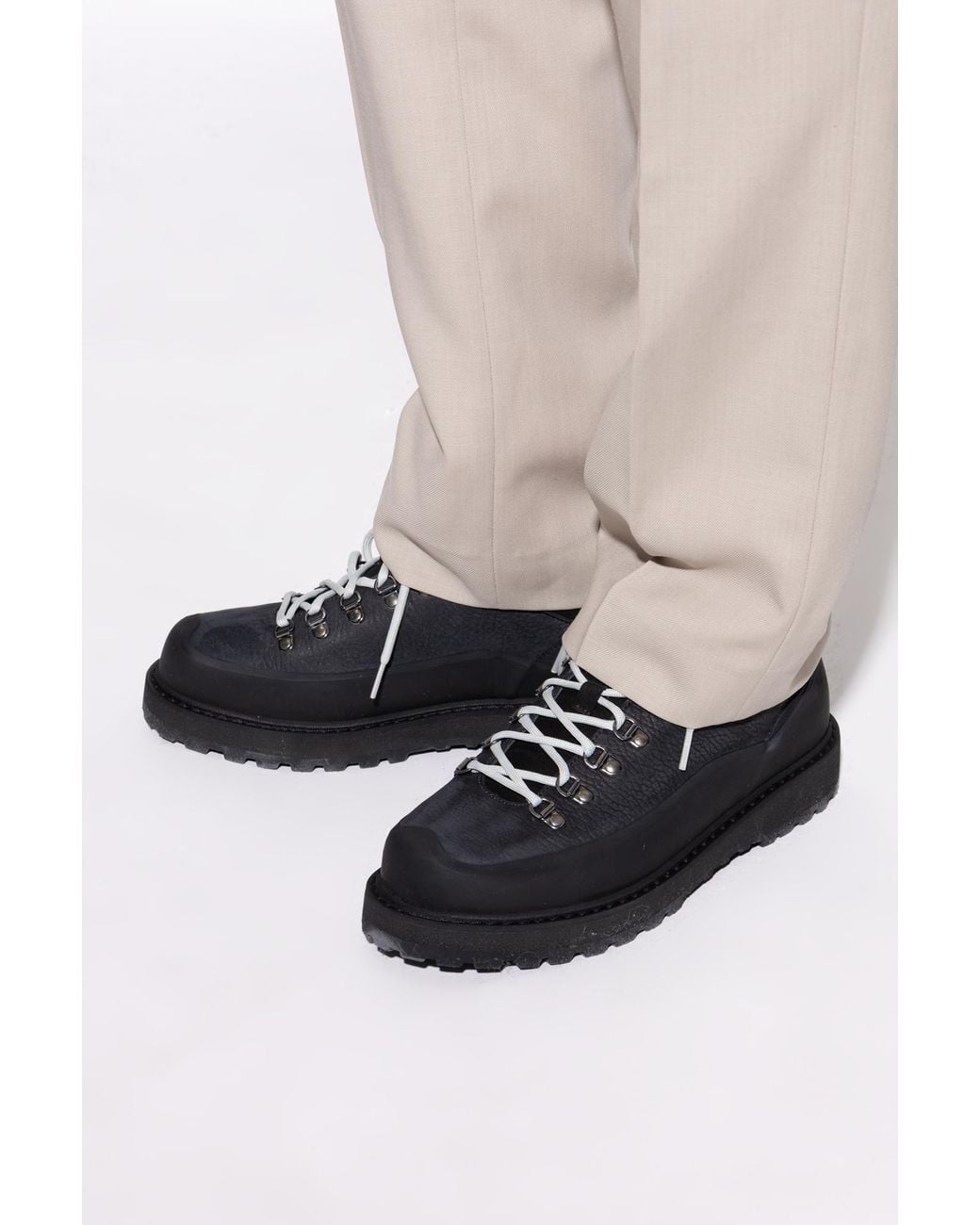 Diemme Black 'Cornaro Gomma' Shoes for men