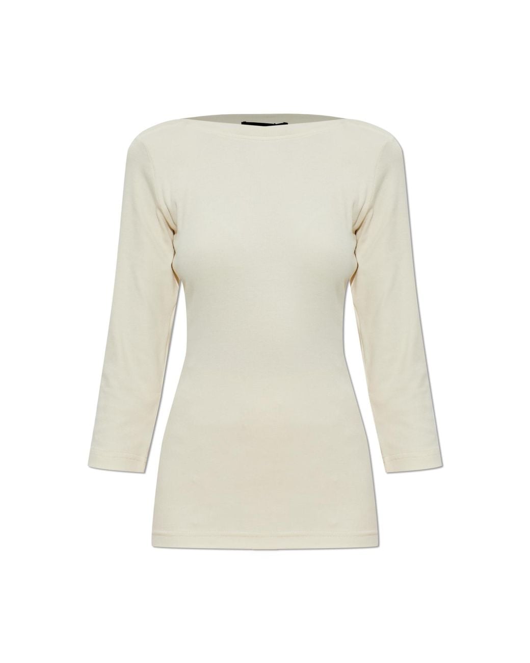 Fabiana Filippi White Cotton T-Shirt