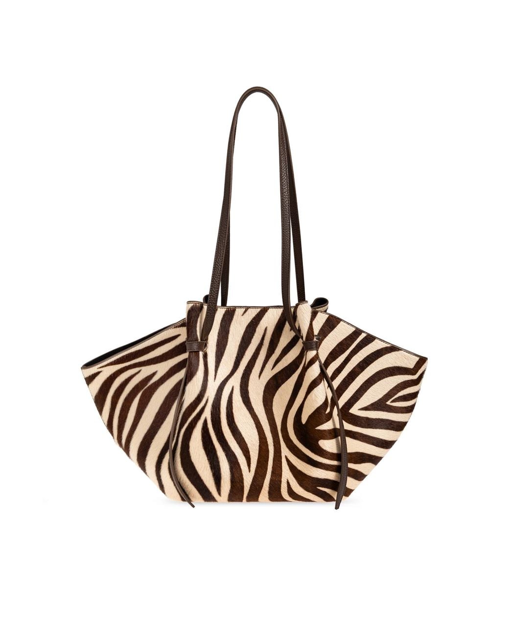 Yuzefi Metallic Shopper Bag 'Large Mochi'